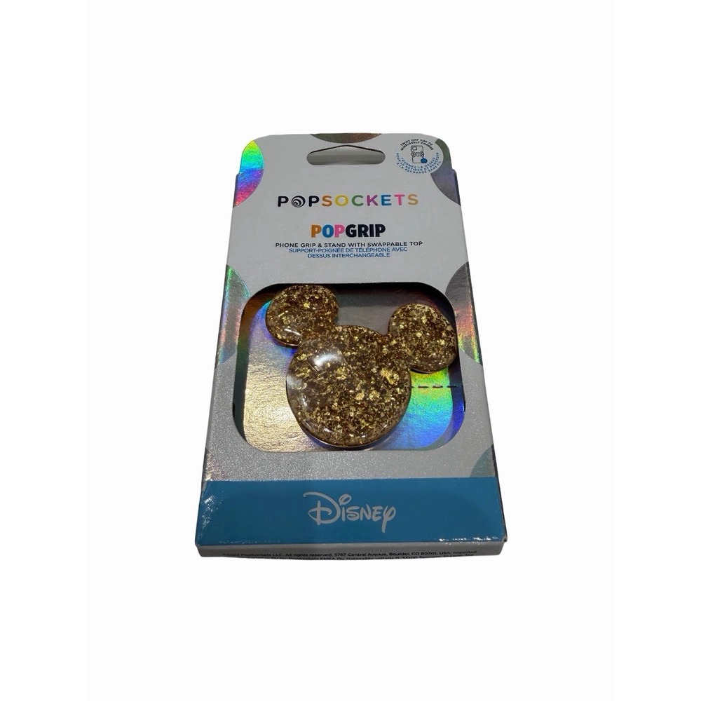 Popsocket Pop Grip Disney Mickey Mouse Golden NEW